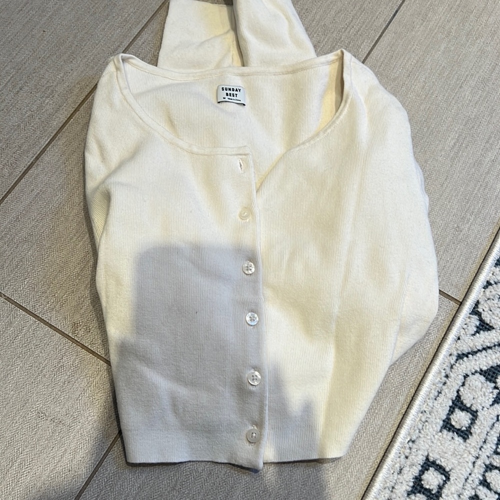 Sundays Best Button Sweater